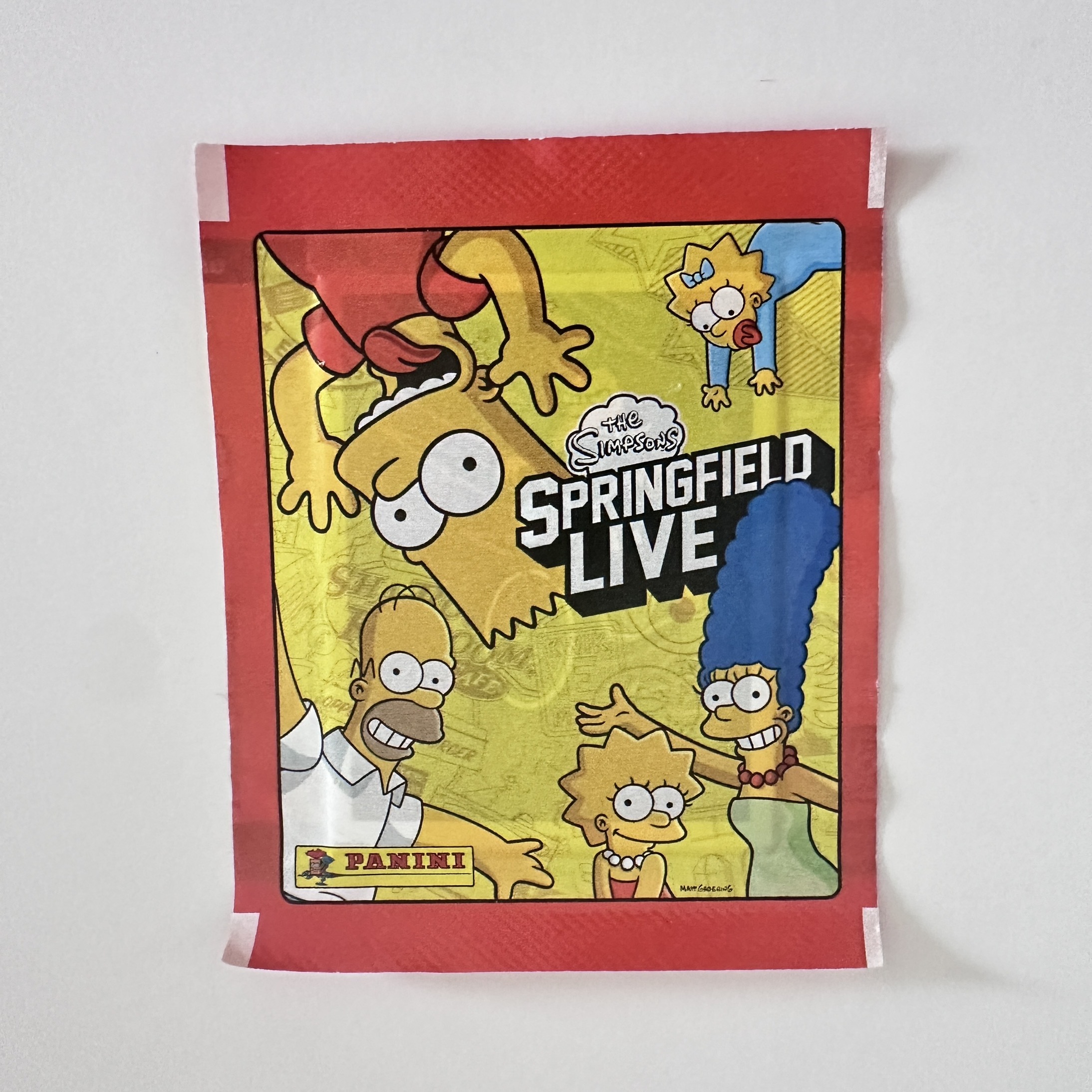 【中古】PANINI帕尼尼 2012年 辛普森一家 收藏贴纸-盲盒