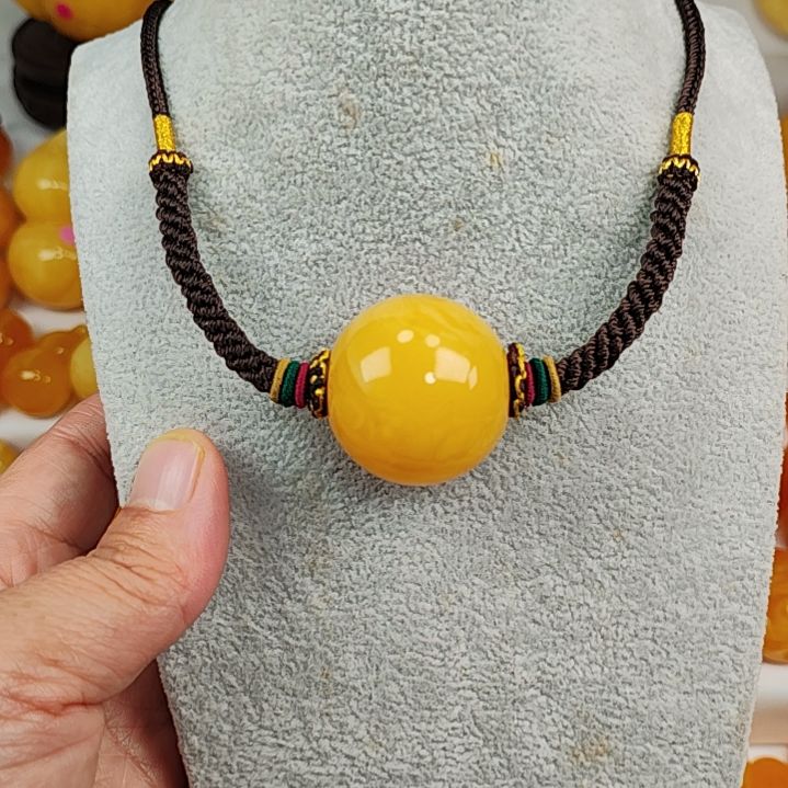 蜜蜡吊坠(赠链)未镶嵌