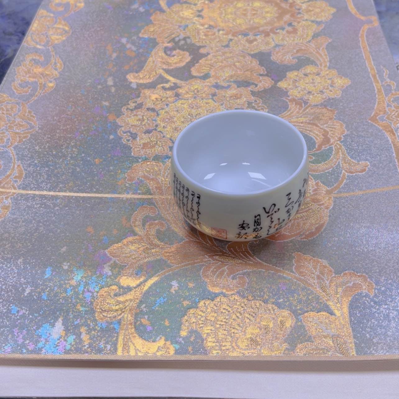 【闪购商品】陶瓷马克杯带盖勺