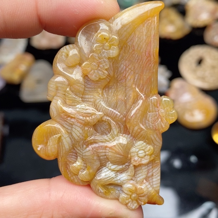 硅化珊瑚（珊瑚玉）手镯未镶嵌