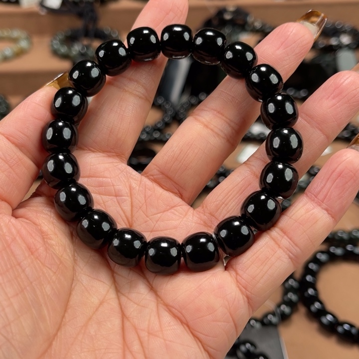 和田玉未镶嵌手链11