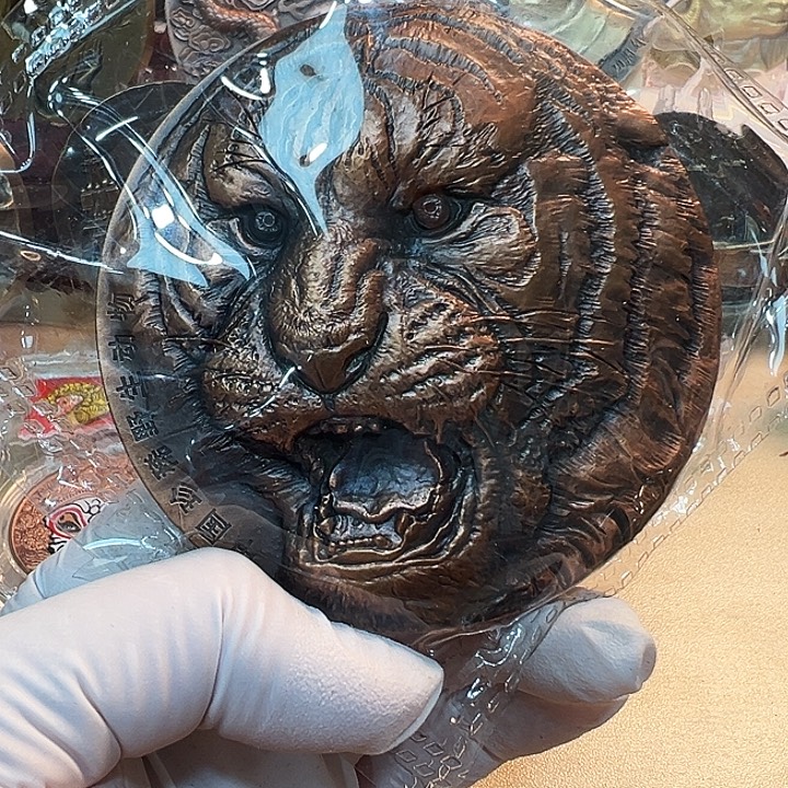 其他普通金属华南虎铜章紫铜