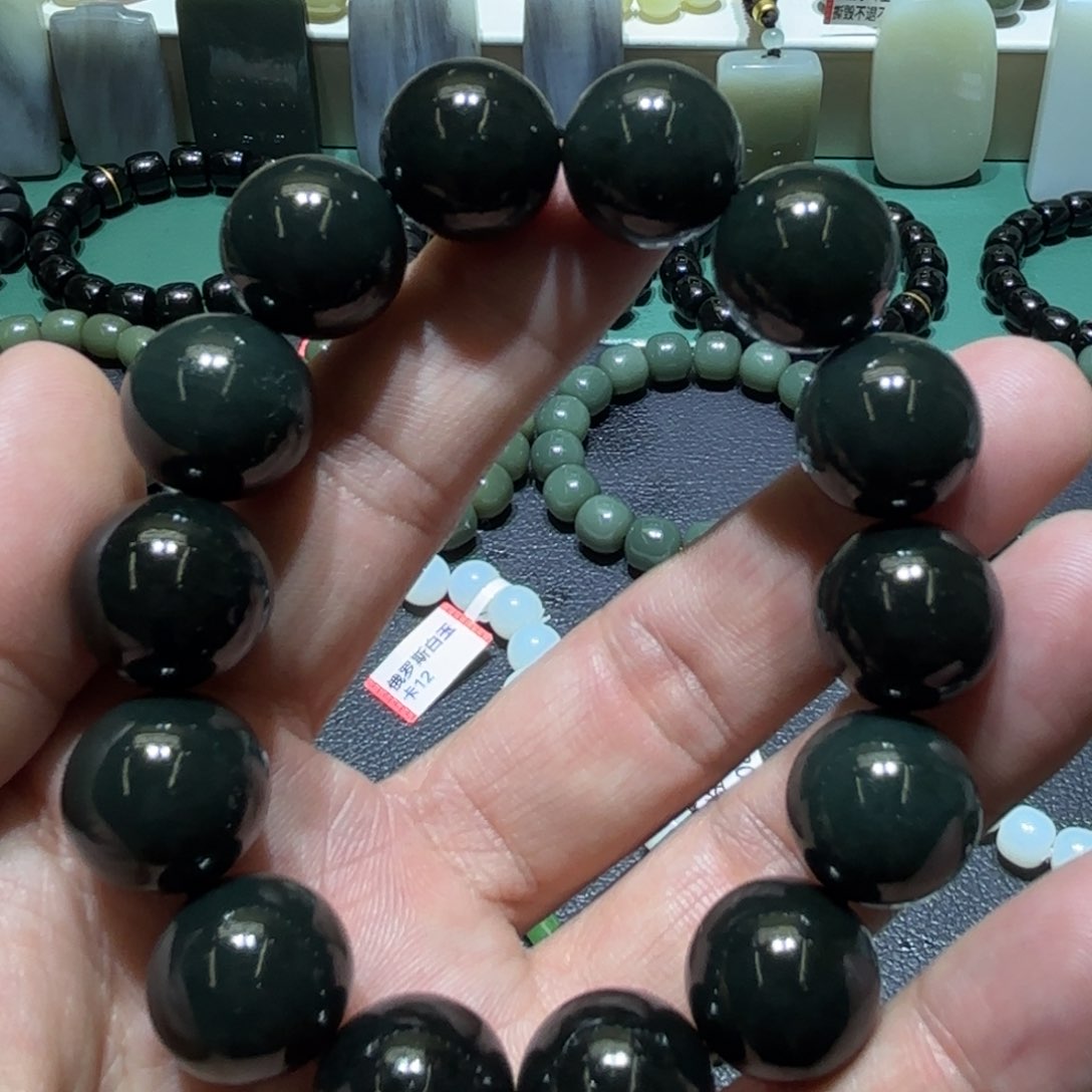 和田玉手链未镶嵌