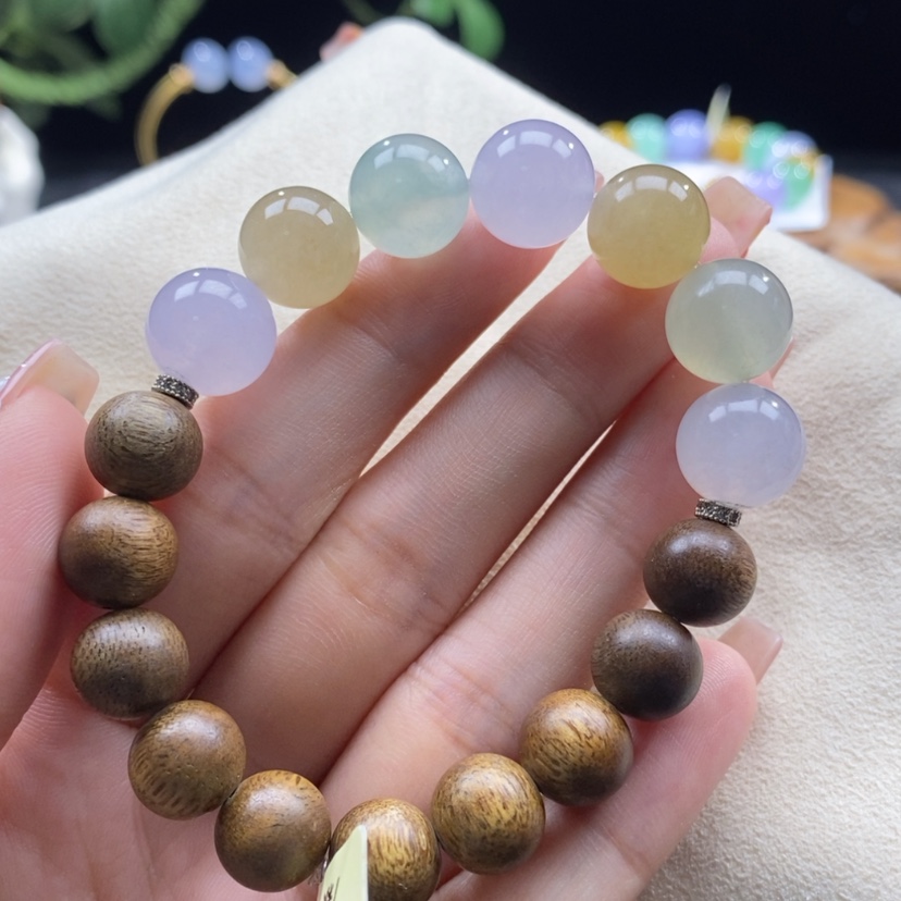 【闪购商品】沉香木手串马卡龙手串