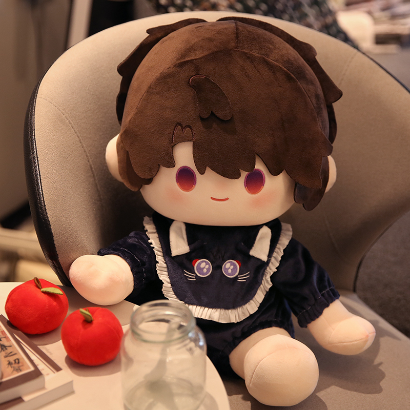 深空40cm夏以昼坐姿棉花娃娃40cm娃衣同人玩偶大嘴痛衣送女生礼物