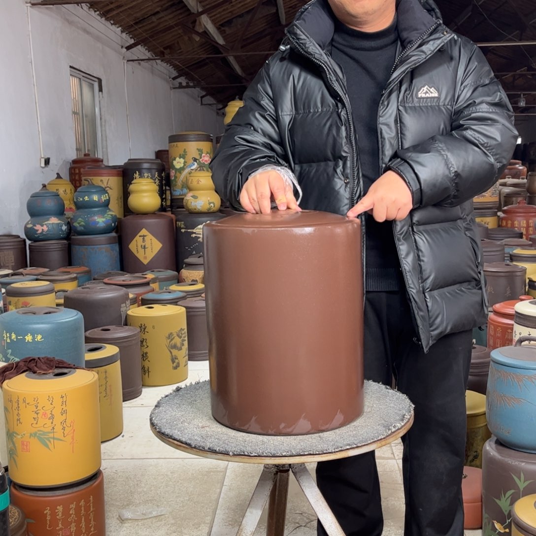 紫砂茶叶罐茶叶罐