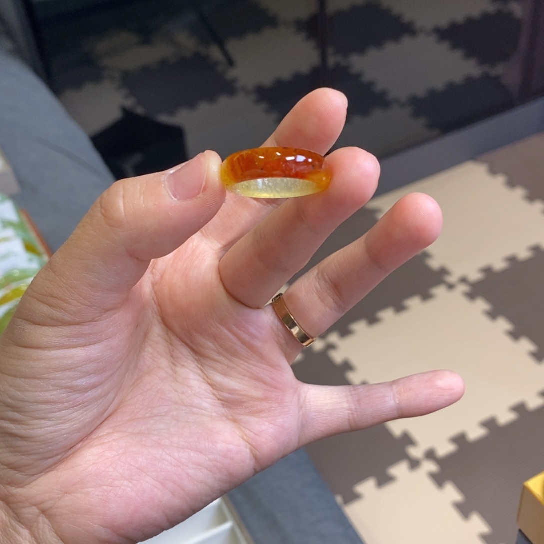 蛇纹石玉未镶嵌手镯欣**麻