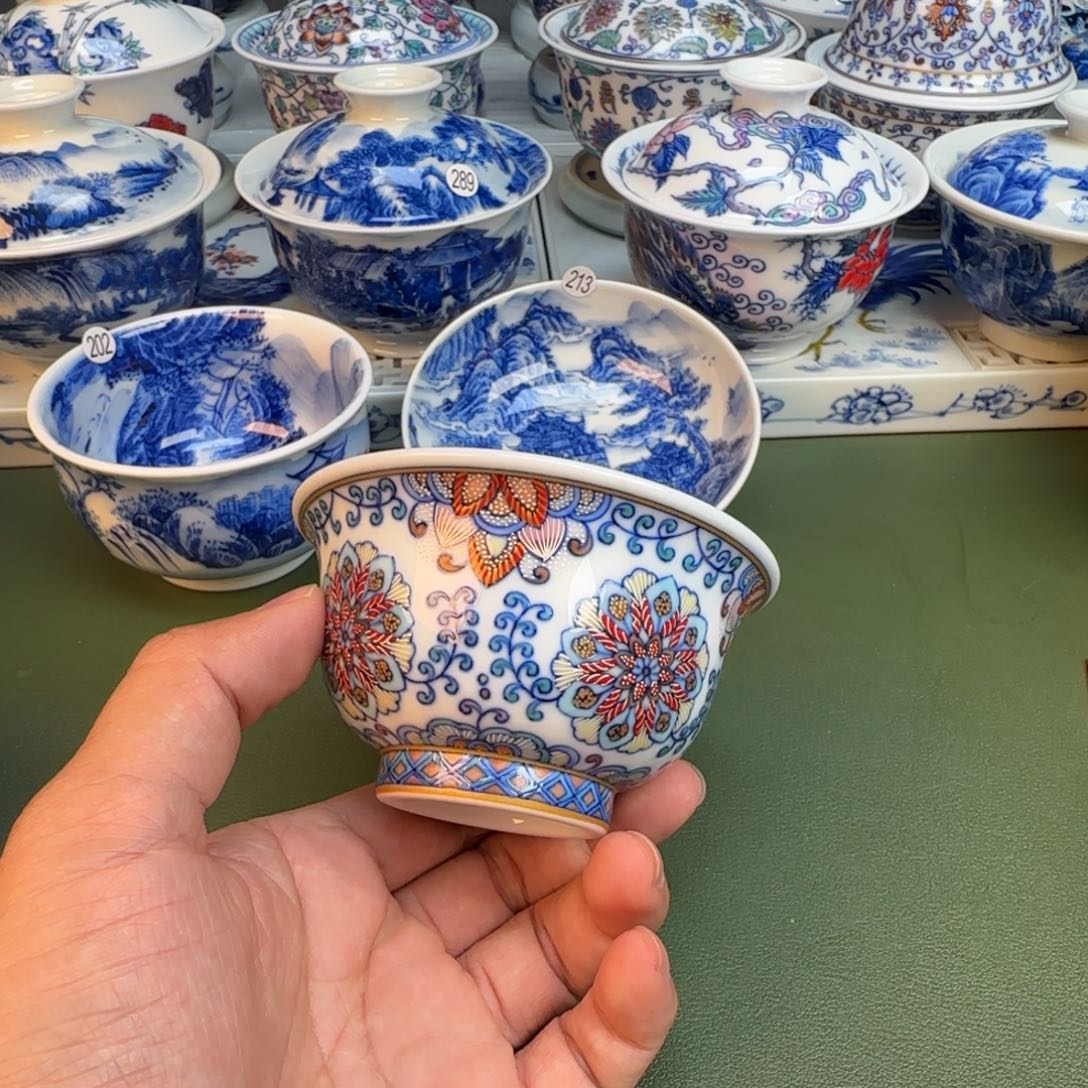 纯手工纯手绘茶具216