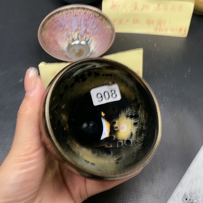 【闪购商品】茶盏蓉蓉的建盏茶器908