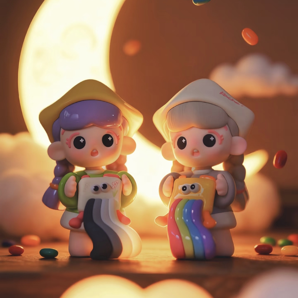 【思思代拆】倒倒灵魂灌溉系列潮玩盲盒