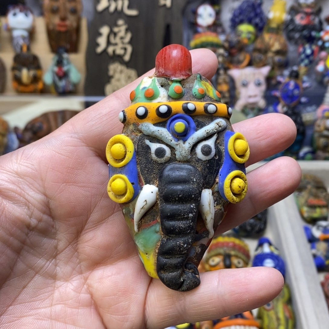 琉璃颈饰福利象神不退换006