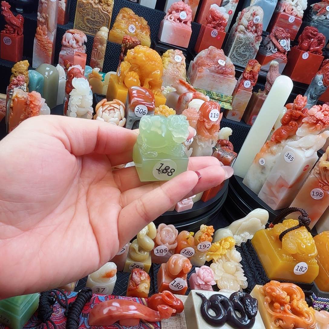 寿山石印石寿山石印章