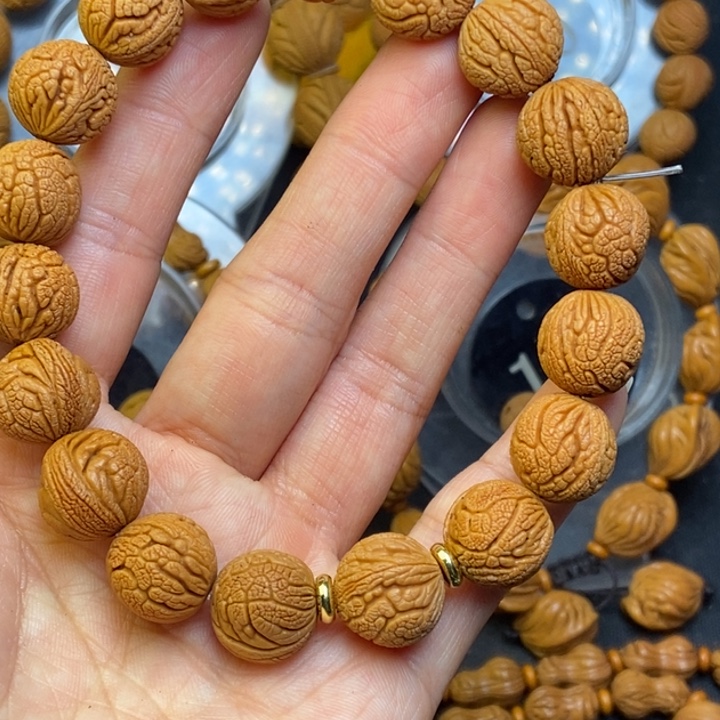 吊坠桃核秦岭龙纹桃核14尺寸