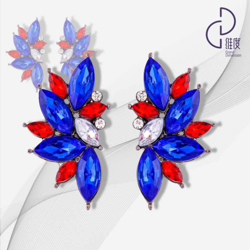 维度舞服 EH01新款拉丁摩登舞耳饰舞服饰上衣搭配摩登舞拉丁舞