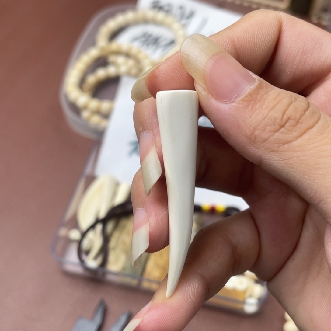 猛犸象牙手串/手链/手镯有瑕特价牙尖