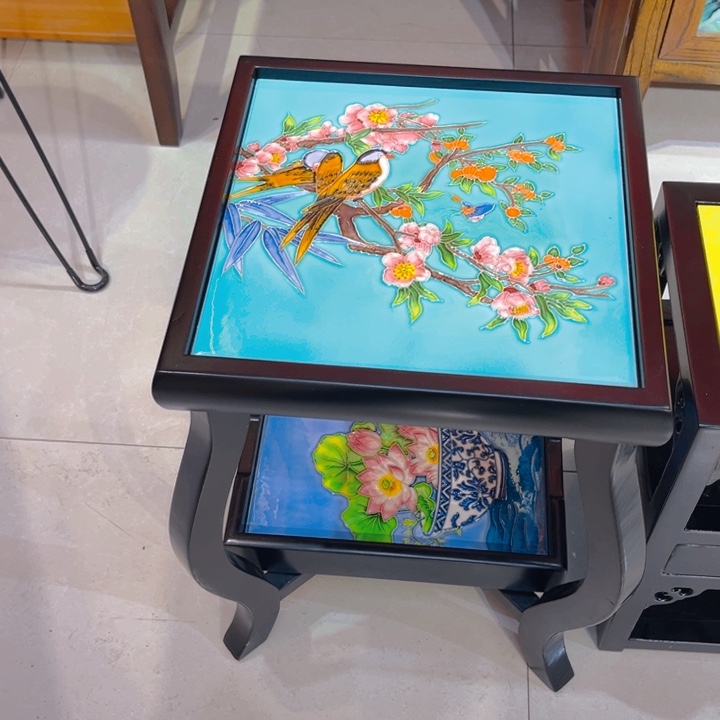 加大款瓷板画艺术作品双层