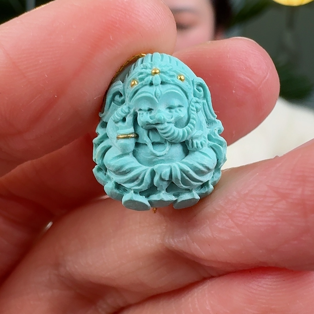 绿松石珠宝奇石未镶嵌