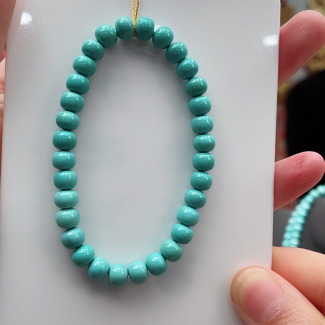 绿松石手串未镶嵌