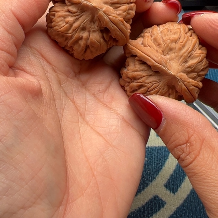 桃核吊坠文玩莲花40