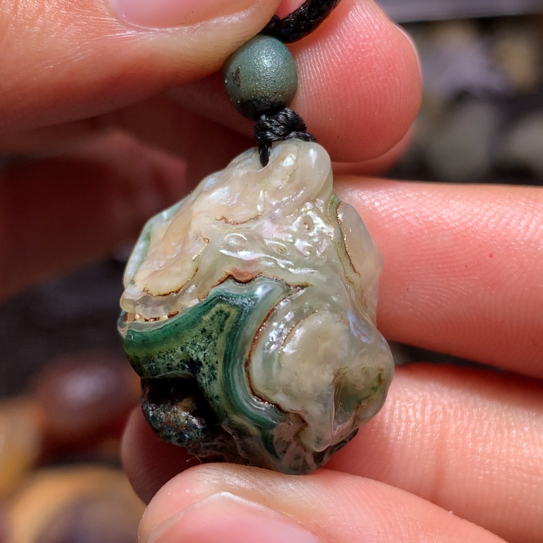 未镶嵌玛瑙/玉髓珠宝半成品