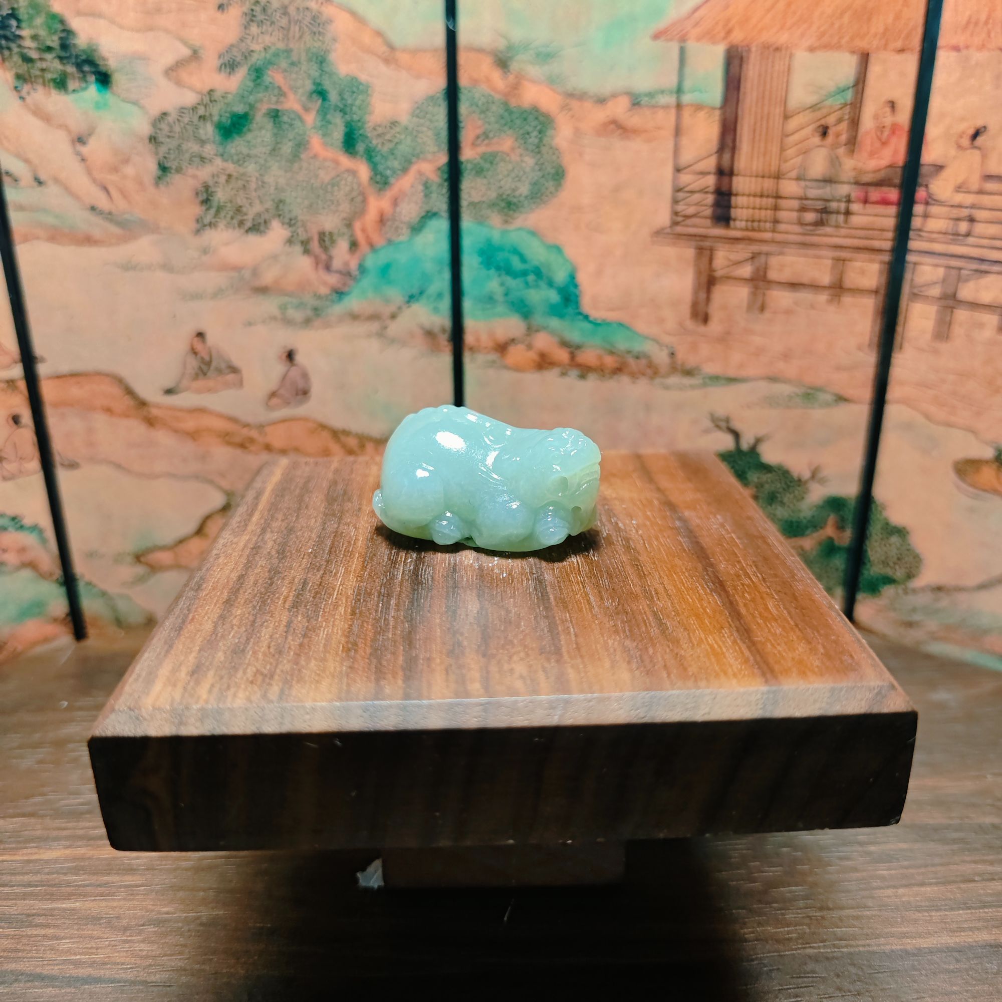 N和田玉貔貅吊坠0065