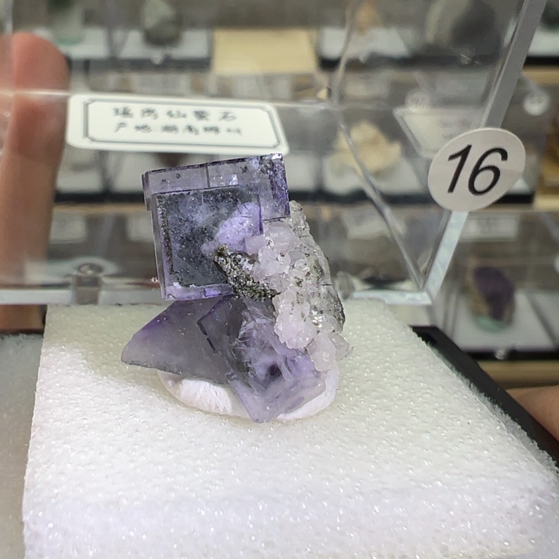 紫晶大型摆件（非配饰）银S925镶嵌