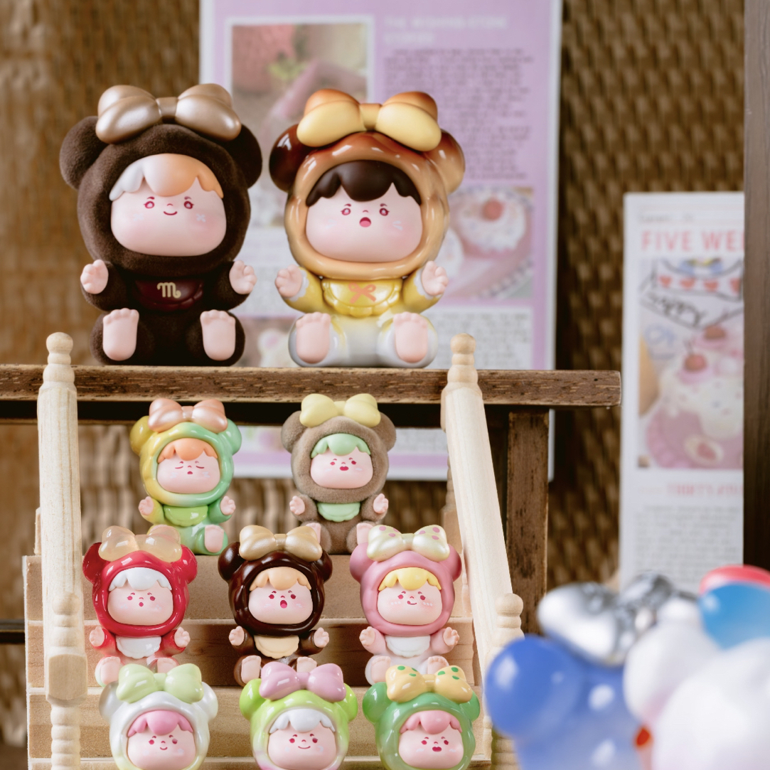 【帮拆】Woow你的星座甜点系列盲盒潮玩摆件手办可爱玩具礼品