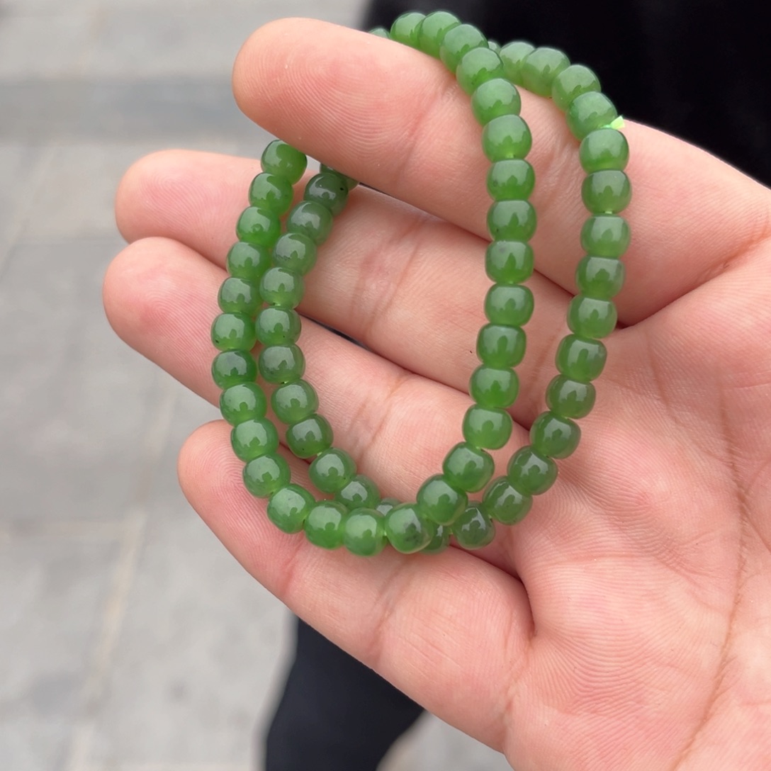 和田玉颈饰未镶嵌和田玉碧玉手串多样性发货（拍一发一）