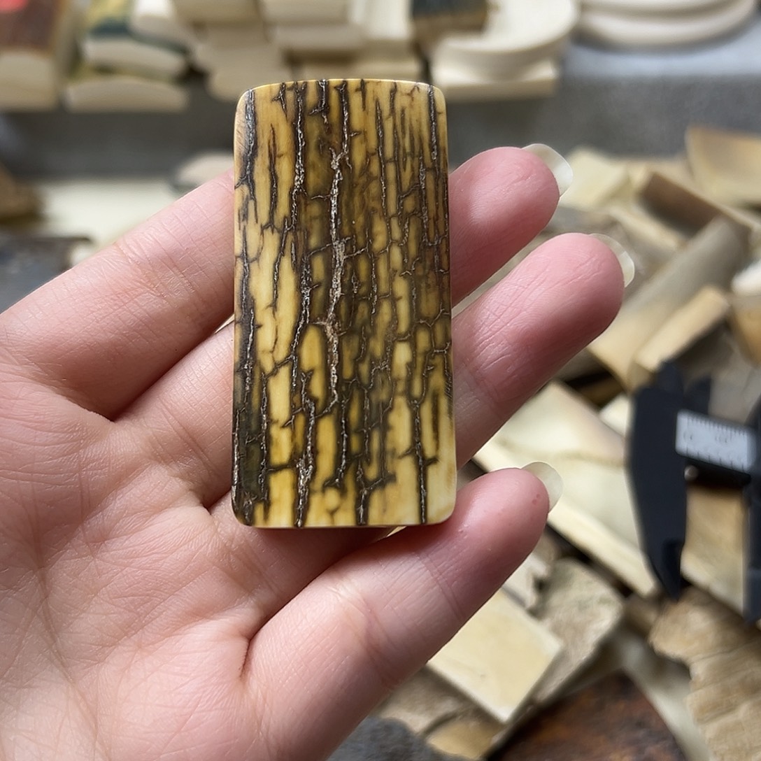 猛犸象牙手串/手链/手镯猛犸原材料边角料大块料