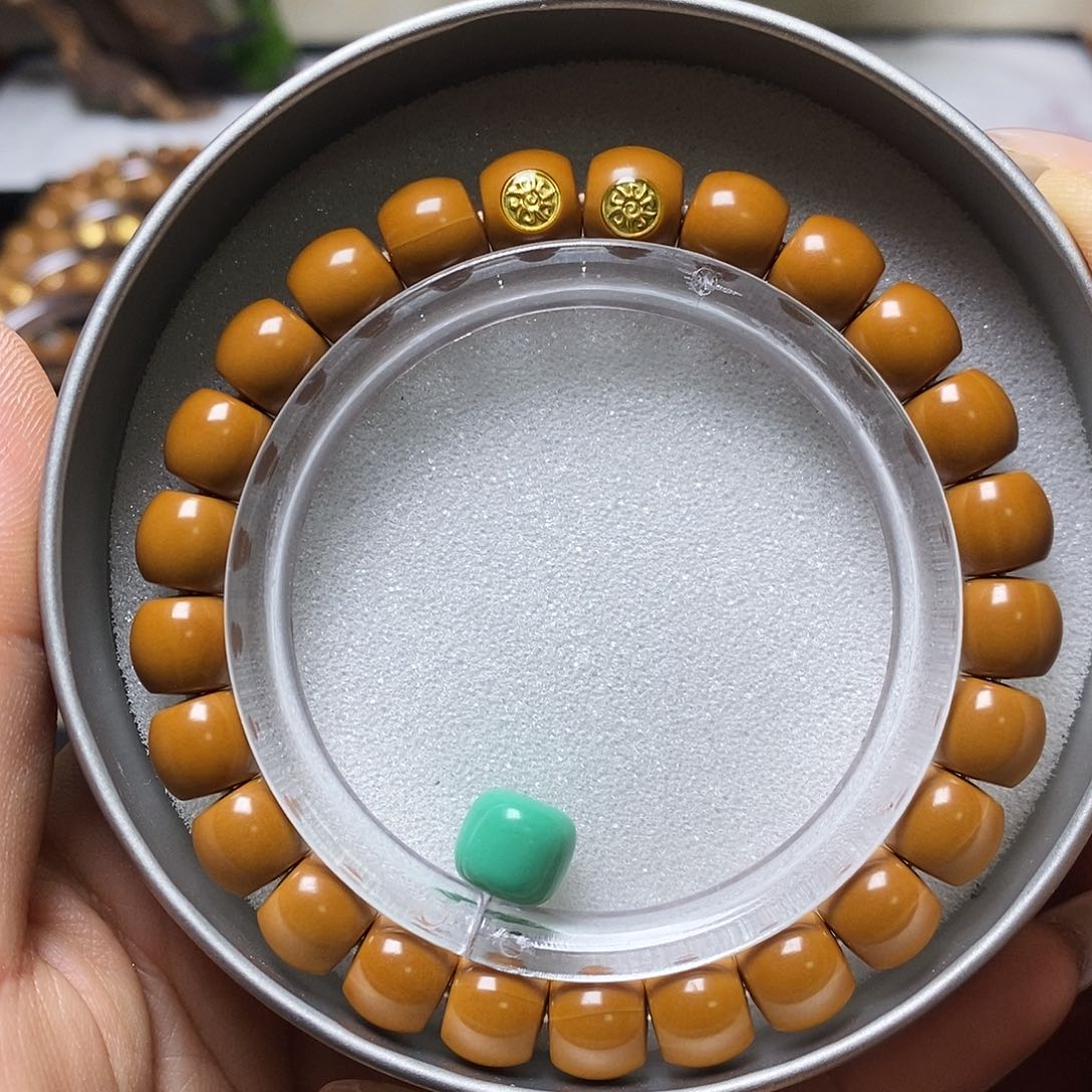 猴头核桃手串双标18K高配毕业直切尺寸9+全品单号373号