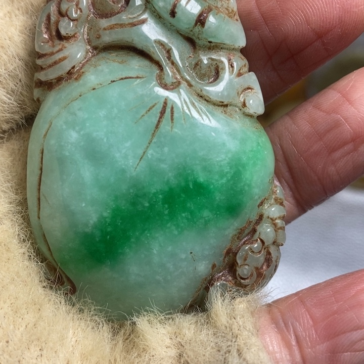 和田玉（糖玉）颈饰未镶嵌