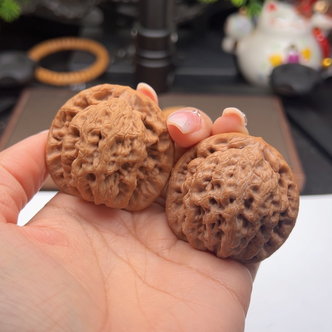 文玩核桃把件金公子44