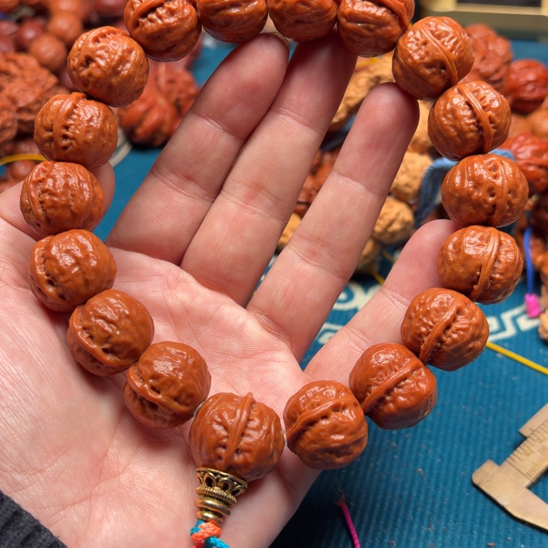 吊坠文玩核桃矮三个毕业元宝磨盘