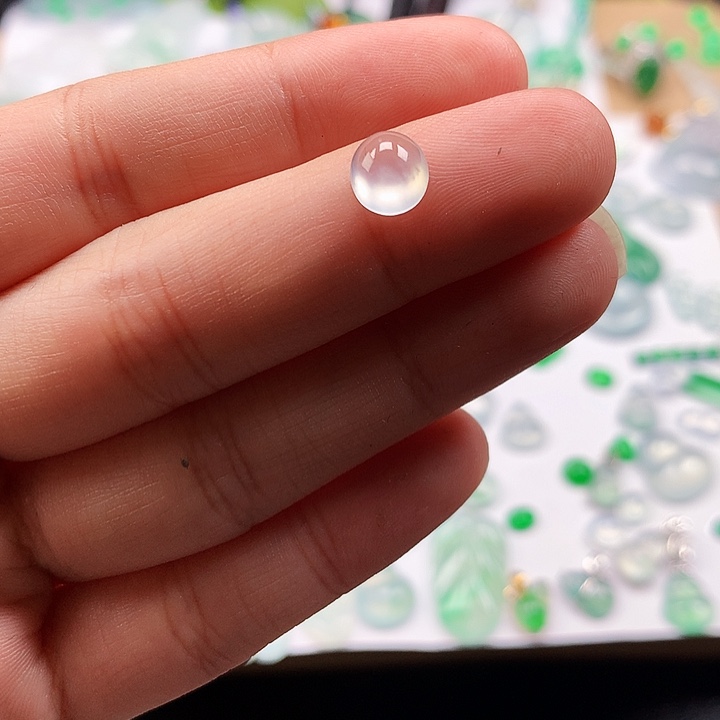 翡翠未镶嵌吊坠(不含链)蛋面