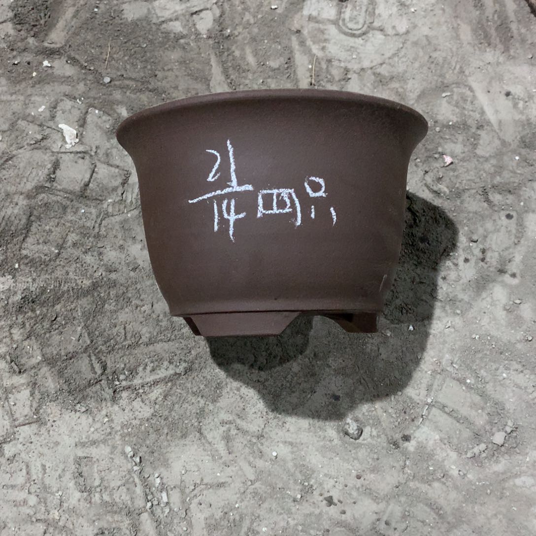 紫砂宜兴紫砂花盆，现货发