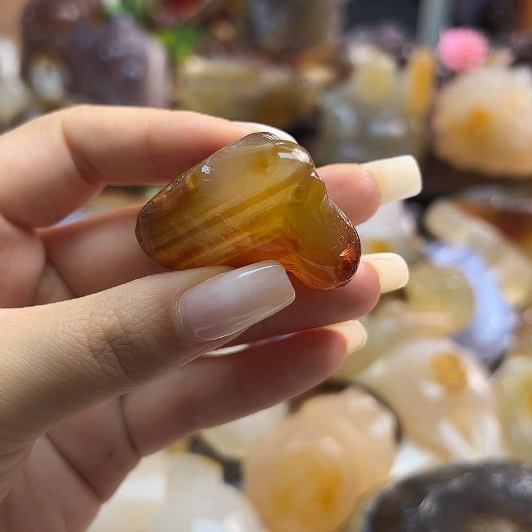 玛瑙/玉髓未镶嵌颈饰