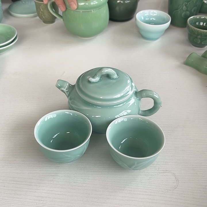小米茶器龙泉青瓷