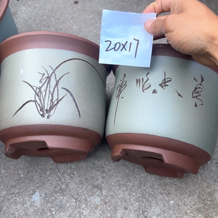 紫砂花盆特价清仓