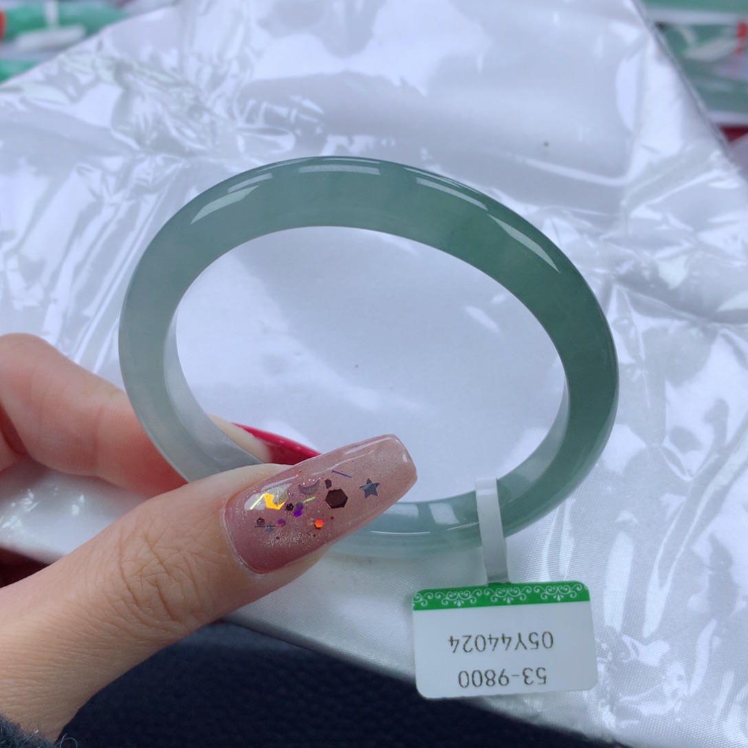 翡翠手镯未镶嵌53.4贵妃