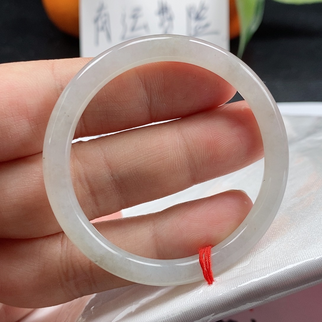 【闪购商品】翡翠手镯（圆镯）未镶嵌232号，45圈口