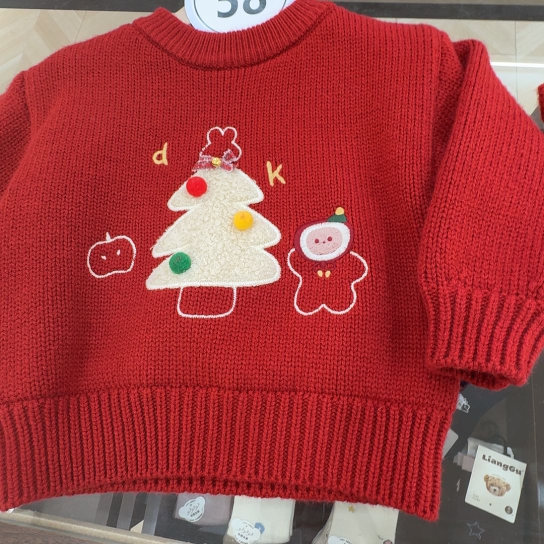 圣诞树雪人毛衣100码
