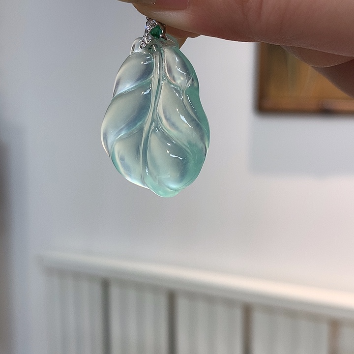 未镶嵌岫玉颈饰【猫家】天然玉石颈饰不带链子