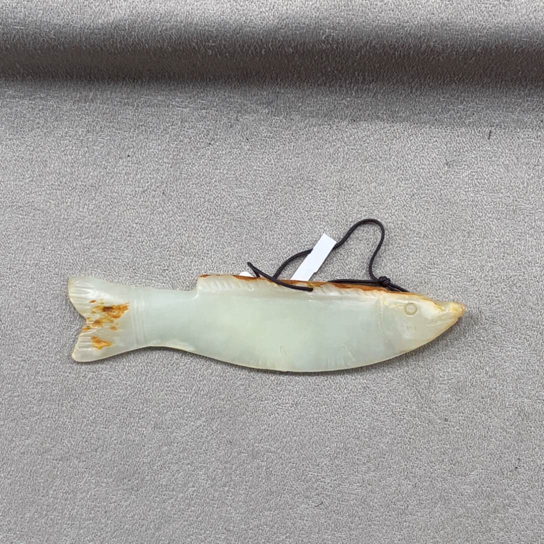 和田玉（糖玉）颈饰未镶嵌