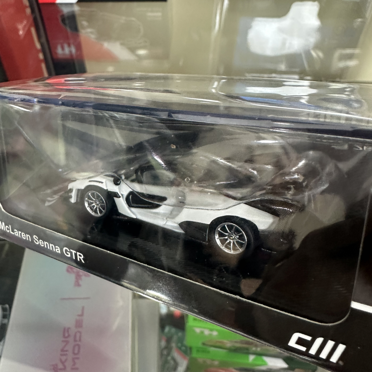 cm 1:64 迈凯轮 塞纳gtr 全新未拆白色