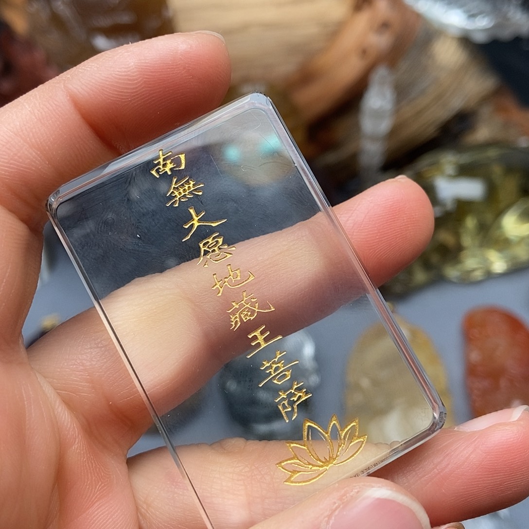 颈饰未镶嵌水晶吊坠