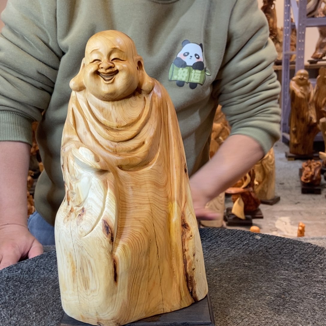 柏木（崖柏）太行崖柏根雕摆件