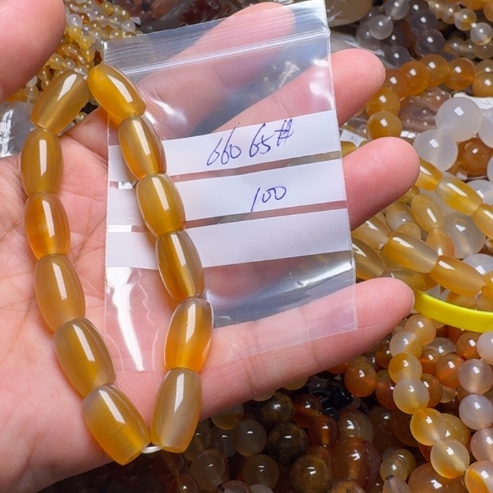 玛瑙/玉髓颈饰合金悦*66065