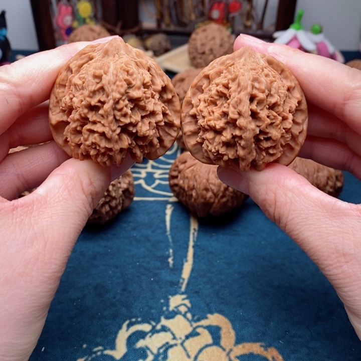 文玩核桃把件满天星43