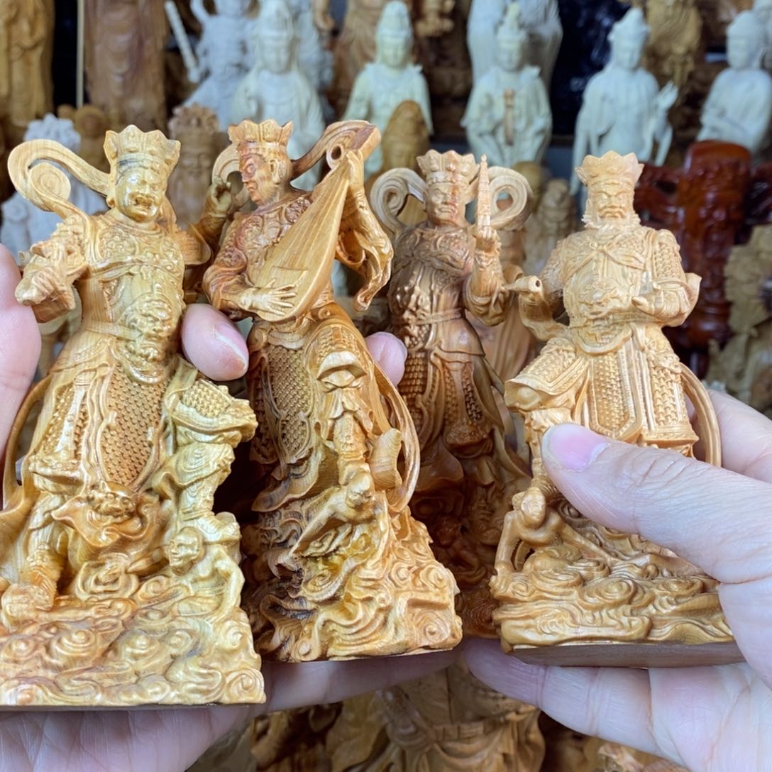 木四大天王12高崖柏微瑕