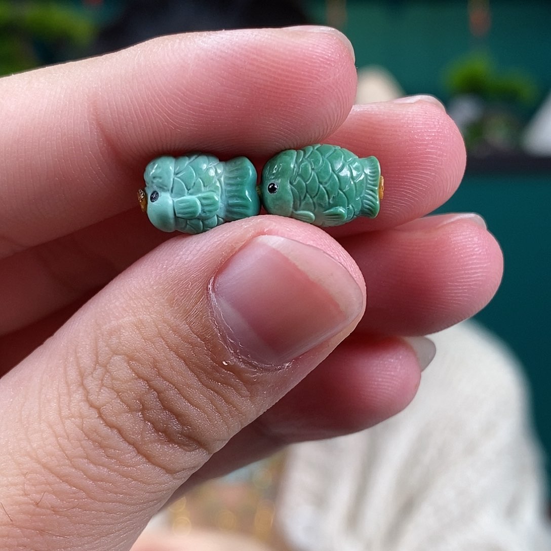 绿松石珠宝奇石未镶嵌